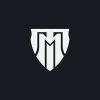 Initial MT TM M T Monogram Logo Template. Initial Based Letter Icon Logo vector