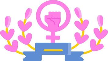 Women's Equality Day.  August 26. Holiday concept with flowers and a podium with a copy space area.  Templates for background, banner, card, poster vector