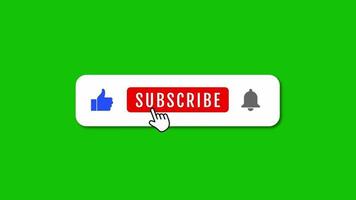 youtube subscribe video, like and subscribe and bell icon. 4K. video