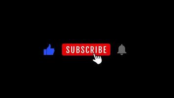 youtube subscribe video, like and subscribe and bell icon. 4K. video