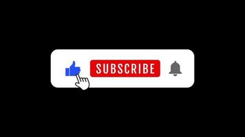 youtube subscribe video, like and subscribe and bell icon. 4K. video