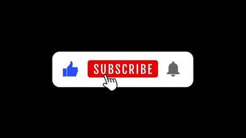 youtube subscribe video, like and subscribe and bell icon. 4K. video