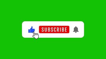 youtube subscribe video, like and subscribe and bell icon. 4K. video