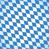 Oktoberfest background frame with bavarian white blue paper, banner. October fest background, text place, copy space. Bavaria State flag fabric table cloth. Oktoberfest cloth paper runner vector