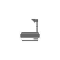 Overhead projector icon design vector