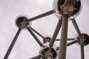 Brussels, Belgium, 2022 - Atomium building view photo