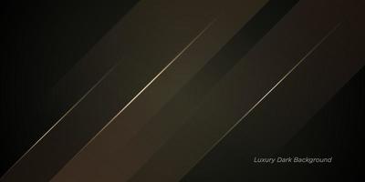 Dark brown and gold shine shadow background. Modern dark abstract vector design. eps10 vector