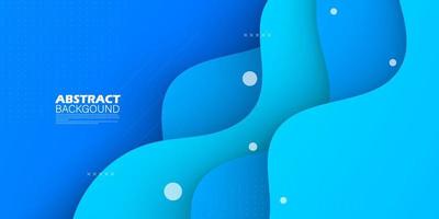 modern premium cold color wavy abstract background with gradient blue and tosca soft color on background. Eps10 vector