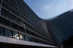 Brussels, Belgium, 2022 - The Berlaymont building in Brussels photo