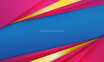 Abstract background dynamic colorful modern concept vector