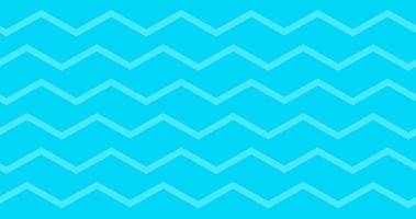 animation de fond de vague de zigzag bleu video