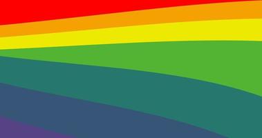 animation de fond de vague de drapeau coloré video