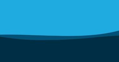 calm blue wave wave background animation video