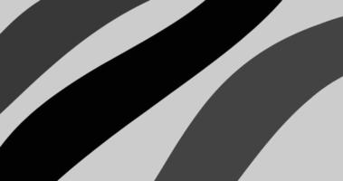geanimeerd zwart en wit vloeistof Golf achtergrond video