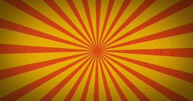 red yellow vintage twisted light background animation video