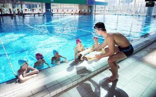 Croatia, 2022 - Swimming class view photo