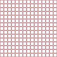 Seamless abstract pattern with many geometric red squared rounded edges boxes. Vector design. Paper, cloth, fabric, cloth, dress, napkin, printing, present, shirt, bed, red, orange, brown concept.