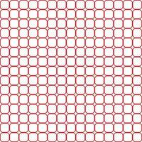 Seamless abstract pattern with many geometric red squared rounded edges boxes. Vector design. Paper, cloth, fabric, cloth, dress, napkin, printing, present, shirt, bed, red, orange, brown concept.