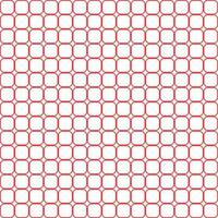 Seamless abstract pattern with many geometric red squared rounded edges boxes. Vector design. Paper, cloth, fabric, cloth, dress, napkin, printing, present, shirt, bed, red, orange, brown concept.