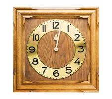 Old wall clock photo