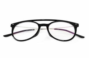 Eye glasses classic frame black photo