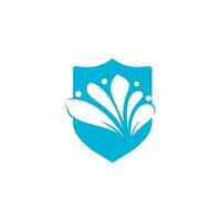 Spa logo lotus wellness salon and business spa logo. Business spa logo massage healthy design template concept. vector