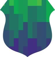 Colorful shield vector. Shield Icon Picture, vector Flat, shield App and Web symbol.