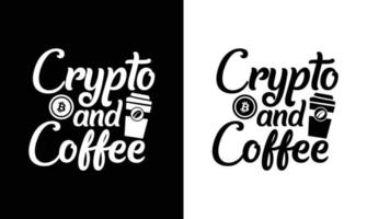 diseño de camiseta con cita de café, tipografía vector