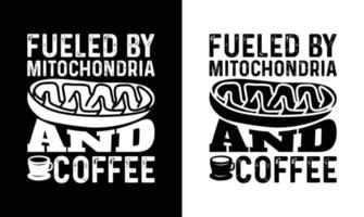 diseño de camiseta con cita de café, tipografía vector