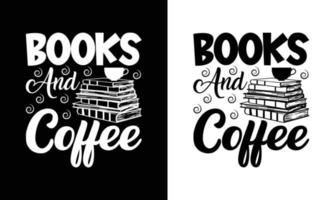 diseño de camiseta con cita de café, tipografía vector