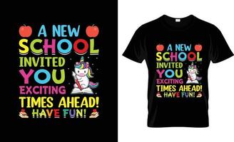 First day of school t-shirt design, First day of school t-shirt slogan and apparel design, First day of school typography, First day of school vector, First day of school illustration vector