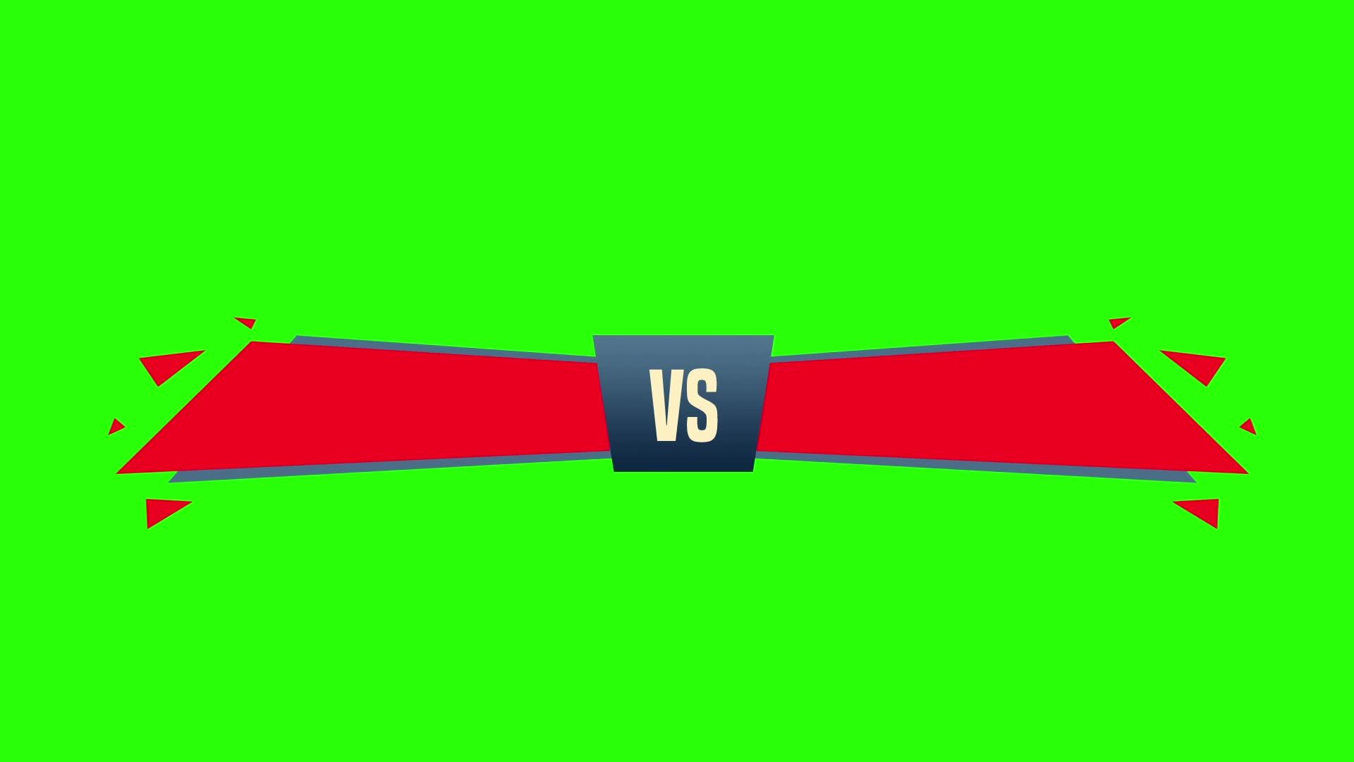 Vs lower third animation 11827352 Stock Video at Vecteezy