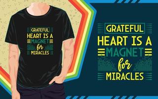 Inspirational T Shirt Design vector