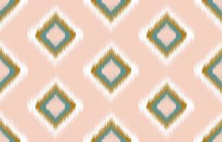 Ethnic pattern ikat seamless. Tribal African Indian traditional embroidery vector background. Aztec fabric carpet batik ornament chevron textile decoration wallpaper