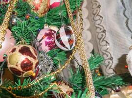 Colorful Christmas Decorations photo