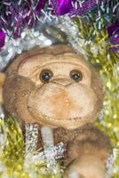 Monkey Toy with Decorations photo