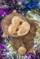 Monkey Toy with Decorations photo