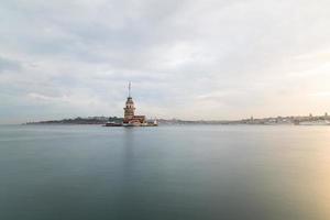 Maiden's Tower in Istanbul photo