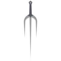 trishula trident à une main sai sharp arme tactique png