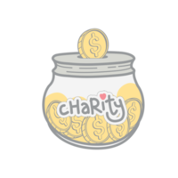 charity and donation box share the love humanity png