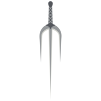 trishula trident à une main sai sharp arme tactique png