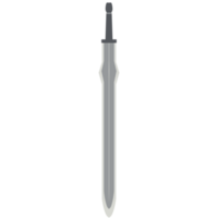 warrior sword big two handed two side sharp big swords knight weapon png