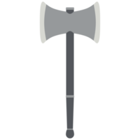 machado viking arma de guerreiro de lado duplo png