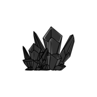 obsidiana curación cristales espíritu piedra gemas png