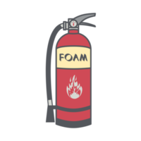 fire extinguisher suppression safety equipment tool png