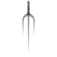 trishula trident à une main sai sharp arme tactique png