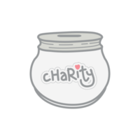 charity and donation box share the love humanity png