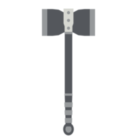 war hammer battle viking double side warrior weapon png