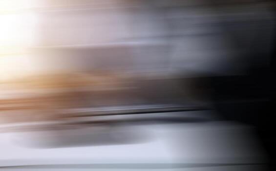 Conceptual bright motion blur linear colorful soft light gradient abstract design background or backdrop. A blurry wallpaper with contemporary elegant artistic lines as future stripe speed technology photo