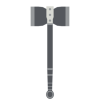 war hammer battle viking double side warrior weapon png